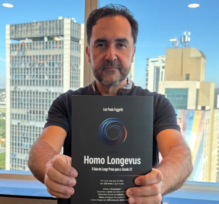 Livro de Luiz Paulo Foggetti discute os desafios de uma sociedade onde viver até aos 120 anos poderá ser realidade